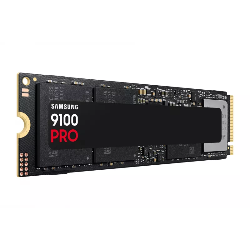 SSD M.2 NVMe Samsung 9100 PRO 1 TB, PCIe 5.0, 2280, lectura 14700 MB/s, escritura 13300 MB/s