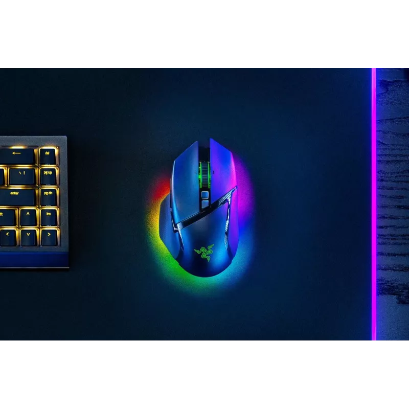 RAZER Basilisk V3 Pro – Ratón gaming inalámbrico personalizable con rueda basculante Razer HyperScroll