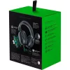 Auriculares gaming con cable Razer BlackShark V2 X — binaurales, 3,5 mm, 32 Ω, 100 dB, micrófono abatible con cancelación de ruido, cable de 1,3 m, verde/negro
