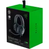 Auriculares gaming con cable Razer BlackShark V2 X — binaurales, 3,5 mm, 32 Ω, 100 dB, micrófono abatible con cancelación de ruido, cable de 1,3 m, verde/negro