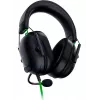 Auriculares gaming con cable Razer BlackShark V2 X — binaurales, 3,5 mm, 32 Ω, 100 dB, micrófono abatible con cancelación de ruido, cable de 1,3 m, verde/negro