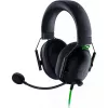 Auriculares gaming con cable Razer BlackShark V2 X — binaurales, 3,5 mm, 32 Ω, 100 dB, micrófono abatible con cancelación de ruido, cable de 1,3 m, verde/negro