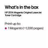 Cartucho de tóner original HP 201A magenta LaserJet