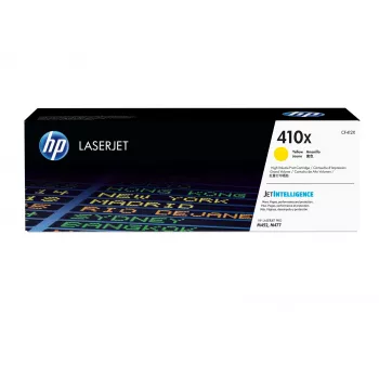 HP 410X Tóner Original LaserJet de Alto Rendimiento Amarillo, 5000 páginas, Amarillo, 1 ud.