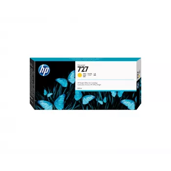 HP 727 Cartucho de Tinta DesignJet de 300 ml Amarillo