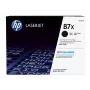 HP 87X Tóner Original LaserJet de Alto Rendimiento Negro, 18.000 páginas, Negro, 1 ud.