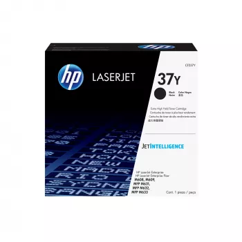 HP 37Y Tóner Original LaserJet de Rendimiento Extra Alto Negro