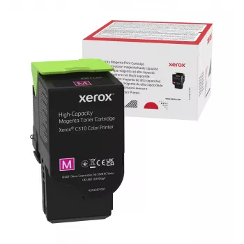 Xerox Original® C310 Impresora en Color/C315 Impresora Multifunción en Color Cartucho de Tóner Magenta de Alta Capacidad (5.500 páginas) – 006R04366