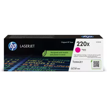 Cartucho de tóner HP 220X W2203X 6000 páginas magenta