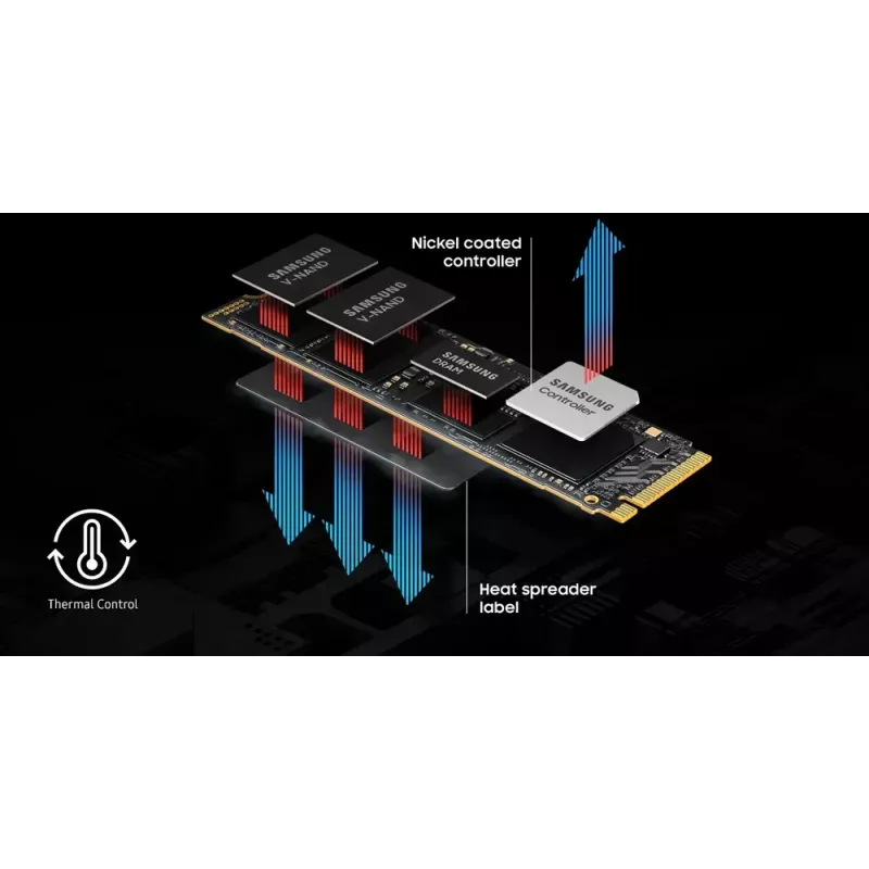 Unidad SSD Samsung 8 TB M.2 PCI Express 5.0 NVMe V-NAND TLC MZ-VAP8T0