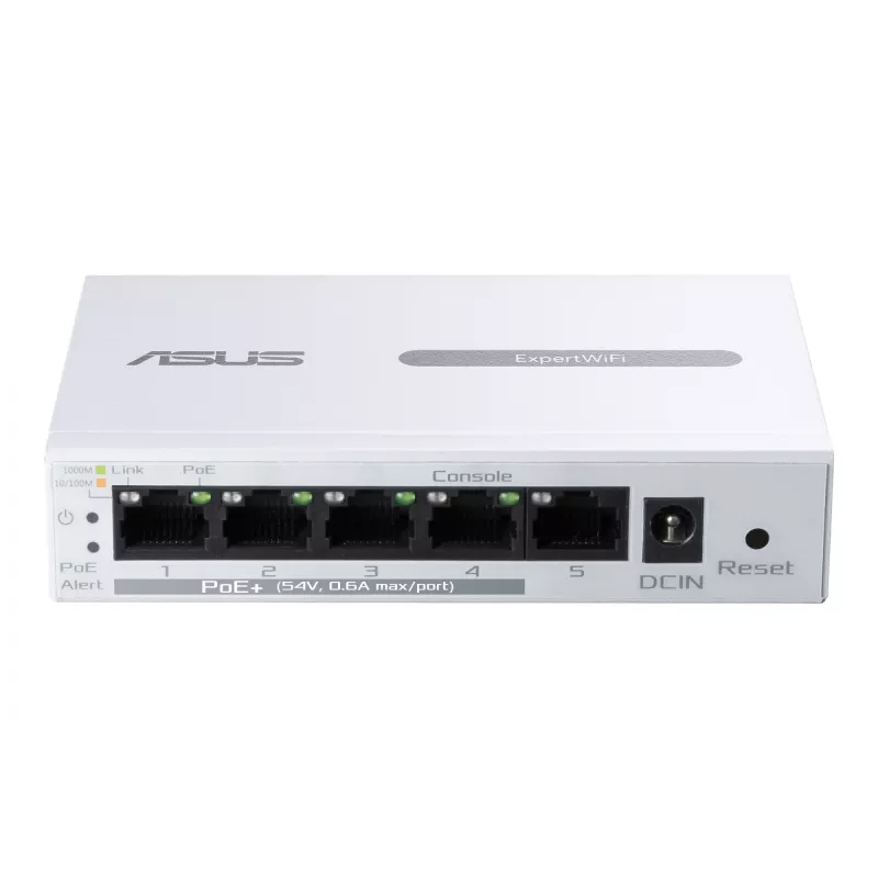 ASUS ExpertWiFi EBP15 Gigabit Ethernet gestionado (10/100/1000) Power over Ethernet (PoE) Blanco