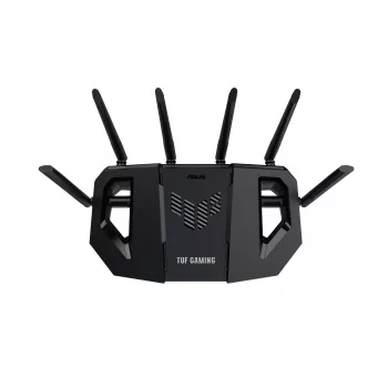 Router inalámbrico ASUS TUF Gaming BE6500 (TUF-BE6500) 2,5 Gigabit Ethernet banda dual (2,4 GHz / 5 GHz) Negro