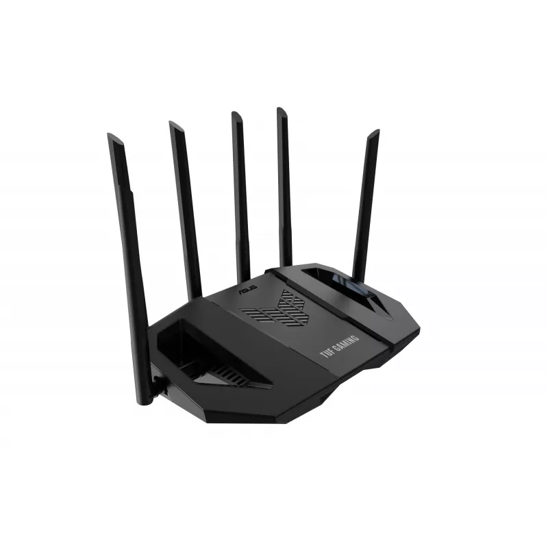 Router inalámbrico ASUS TUF Gaming BE6500 (TUF-BE6500) 2,5 Gigabit Ethernet banda dual (2,4 GHz / 5 GHz) Negro