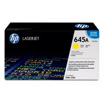 Cartucho de tóner HP 645A C9732A 10.000 páginas Amarillo