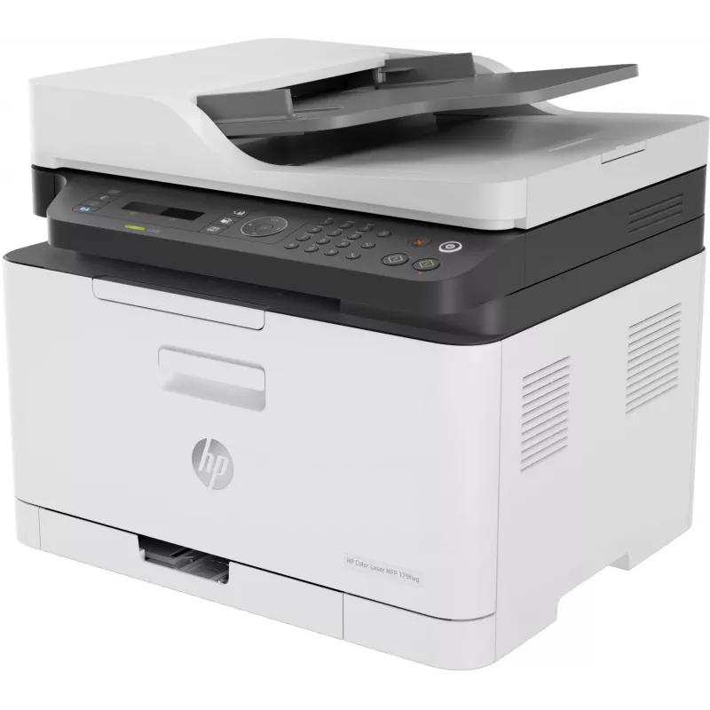 HP Color Laser MFP 179fnw, Láser, Impresión en color, 600 x 600 DPI, A4, Impresión directa, Negro, Blanco