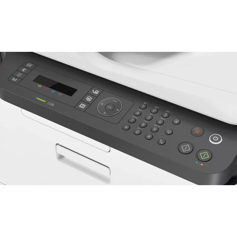 HP Color Laser MFP 179fnw, Láser, Impresión en color, 600 x 600 DPI, A4, Impresión directa, Negro, Blanco