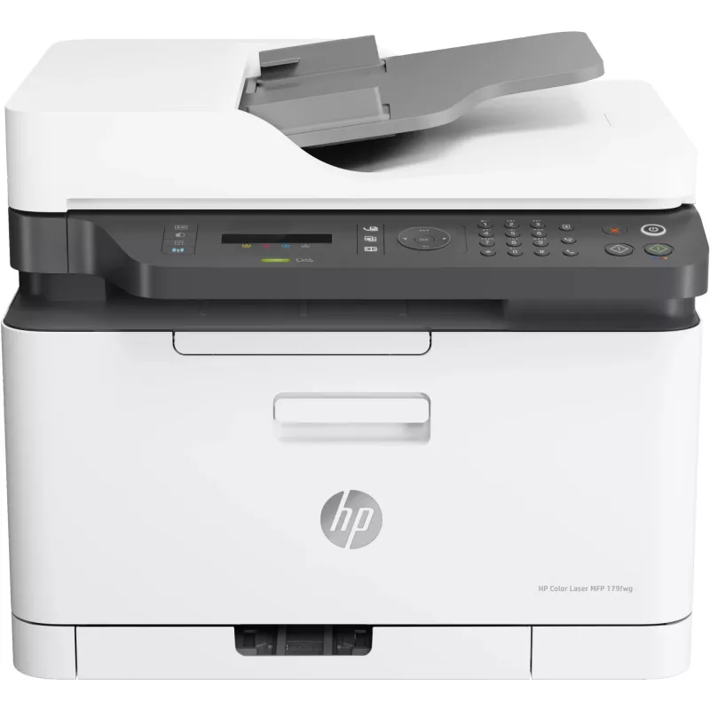 HP Color Laser MFP 179fnw, Láser, Impresión en color, 600 x 600 DPI, A4, Impresión directa, Negro, Blanco