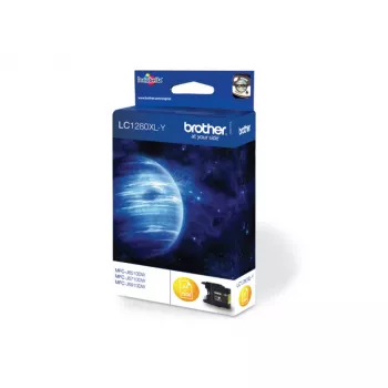 Cartucho de tinta Brother LC1280XLY 1 unidad Original High (XL) Yield Amarillo