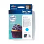 Brother LC123C cartucho de tinta 1 ud. original cian