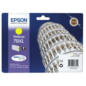 Cartucho de tinta Epson 79XL C13T79044010 amarillo