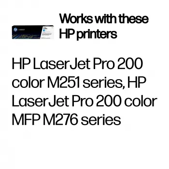 HP 131A tóner LaserJet original cian