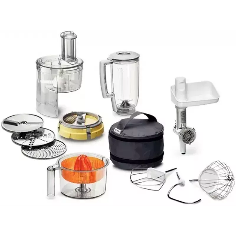Bosch Styline robot de cocina 900 W 3,9 L acero inoxidable, blanco