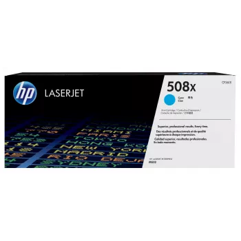 HP 508X tóner LaserJet original cian de alto rendimiento