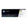 HP 201X tóner LaserJet original amarillo de alto rendimiento, 2300 páginas, amarillo, 1 ud.