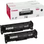 Canon CRG-718 Bk VP tóner 2 uds. original negro