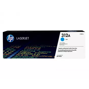 Tóner HP 312A CF381A 2500 páginas cian