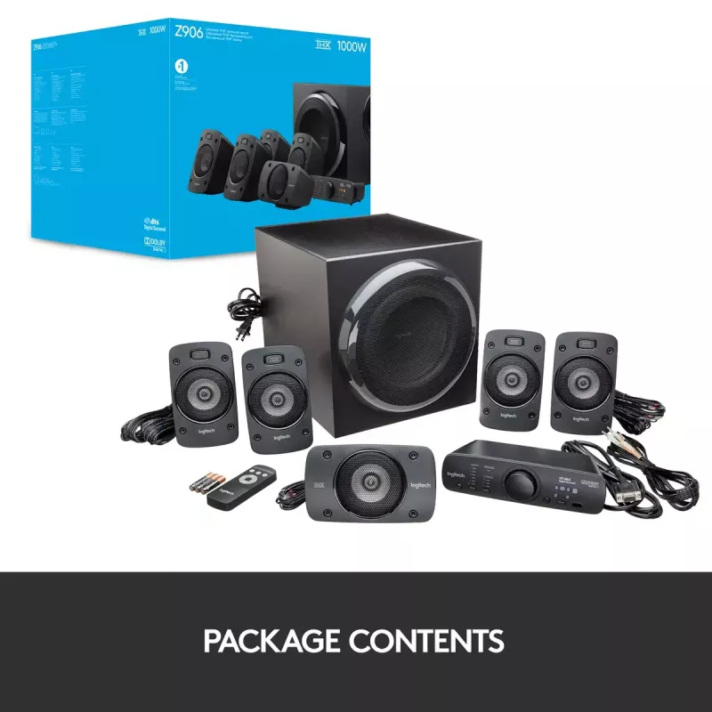LOGITECH Z906 altavoces Surround Sound 5.1
