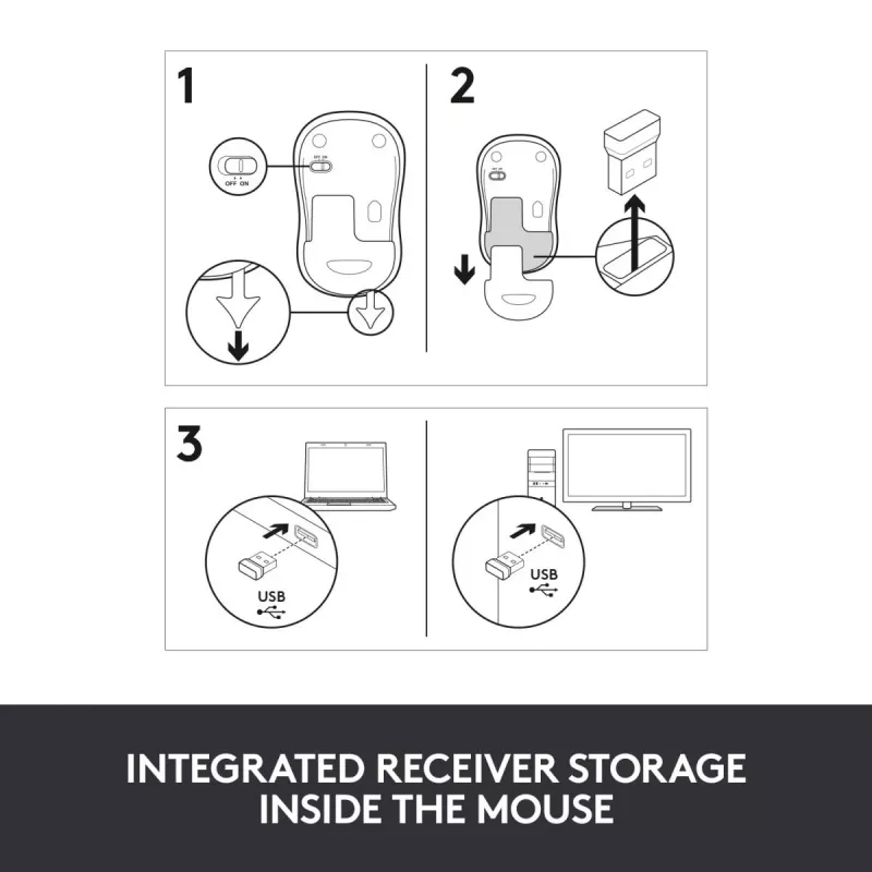 Logitech Wireless Mouse azul 910-002239