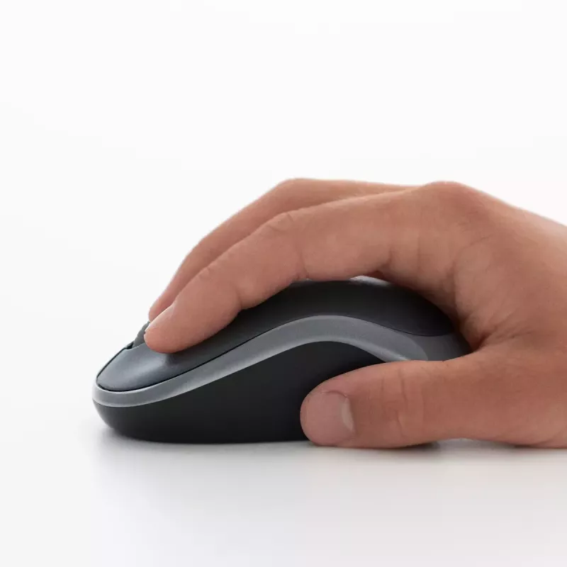 Ratón Logitech M185 Wireless rojo