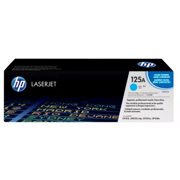 HP 125A tóner LaserJet original cian, 1400 páginas, cian, 1 ud.