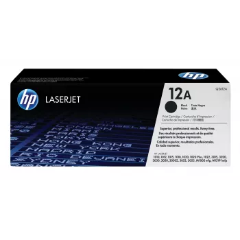 HP 12A tóner LaserJet original negro