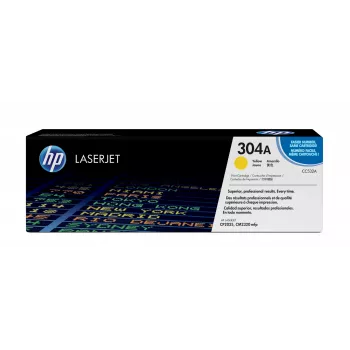 HP 304A tóner LaserJet original amarillo, 2800 páginas, amarillo, 1 ud.