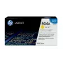 Tóner original LaserJet HP 504A amarillo, 7000 páginas, amarillo, 1 ud.