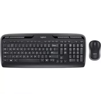 Teclado Logitech Wireless Desktop MK330 Nordic USB