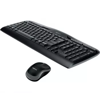 Teclado Logitech Wireless Desktop MK330 Nordic USB
