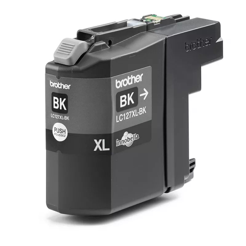 Tóner Brother LC127XLBK 1 ud. original extra (súper) alto rendimiento negro