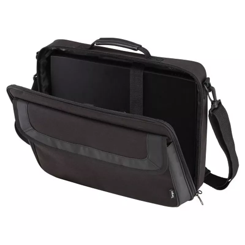 Maletín Targus TAR300, 39,6 cm (15,6 inch), negro, con bandolera