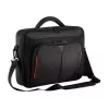 Targus Classic+ bolsa para portátil Clamshell de 18 pulgadas, negra/roja CN418EU