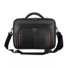 Targus Classic+ bolsa para portátil Clamshell de 18 pulgadas, negra/roja CN418EU