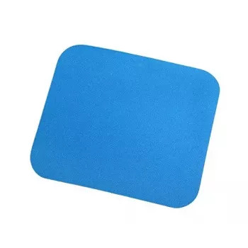 Alfombrilla LOGILINK ID0097, azul, superficie monocromática, 220×250 mm, base antideslizante