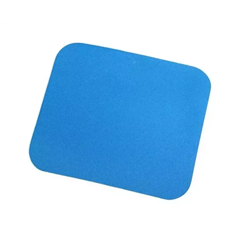 Alfombrilla LOGILINK ID0097, azul, superficie monocromática, 220×250 mm, base antideslizante