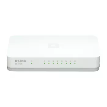 Switch de red D-Link GO-SW-8G/E no gestionado Gigabit Ethernet (10/100/1000) blanco