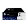 Tóner HP 85A pack de 2 negro original para LaserJet