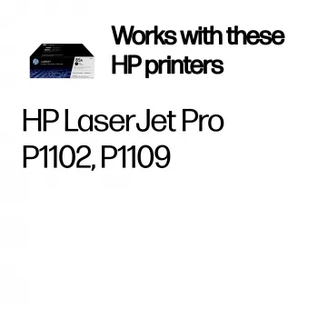 Tóner HP 85A pack de 2 negro original para LaserJet