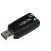 Tarjeta de sonido USB LOGILINK UA0053 — interfaz USB, salida de audio 5.1 canales