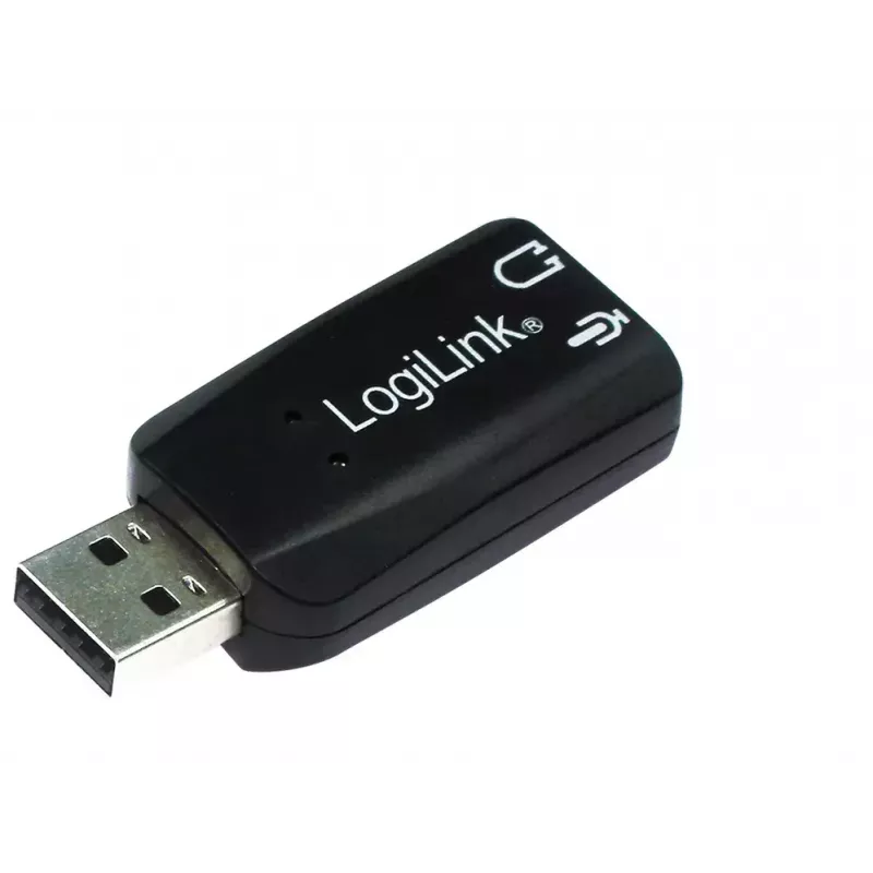 Tarjeta de sonido USB LOGILINK UA0053 — interfaz USB, salida de audio 5.1 canales